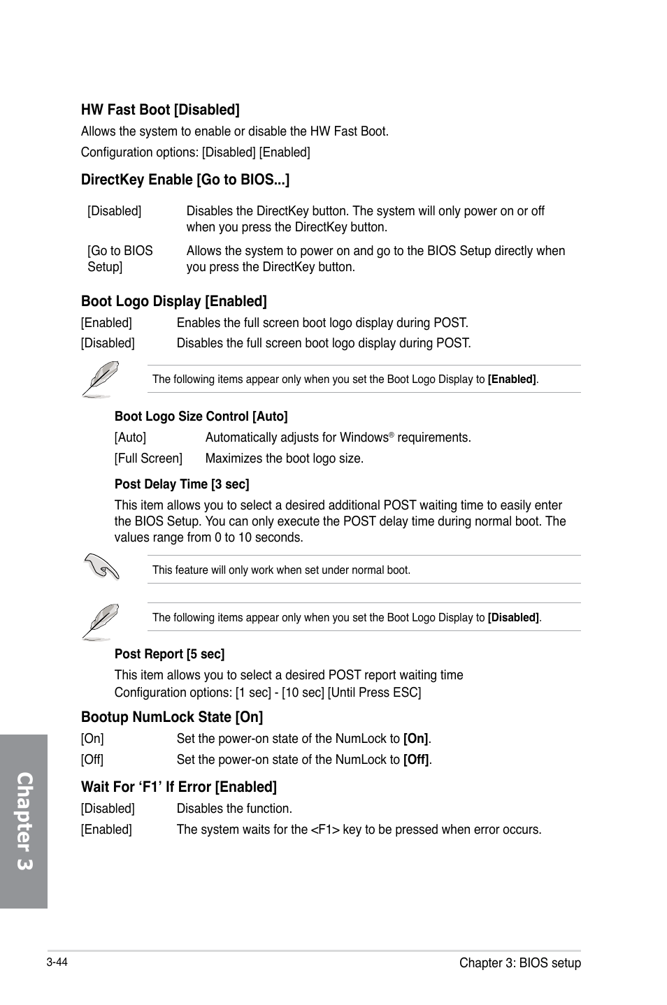 Chapter 3 | Asus GRYPHON Z87 User Manual | Page 112 / 168