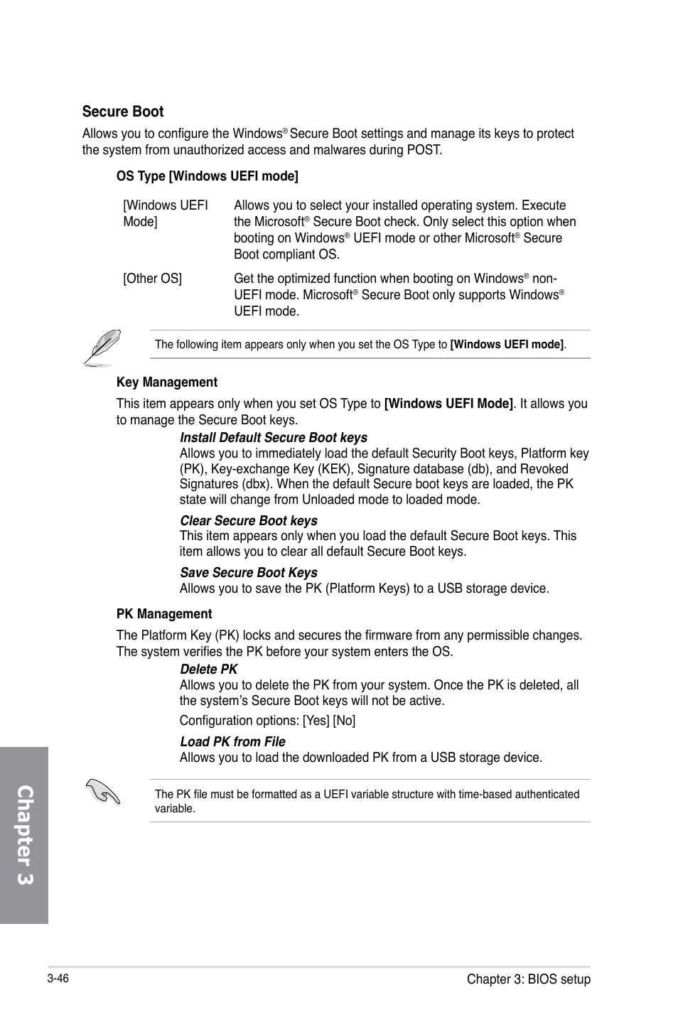 Chapter 3 | Asus GRYPHON Z87 User Manual | Page 114 / 168