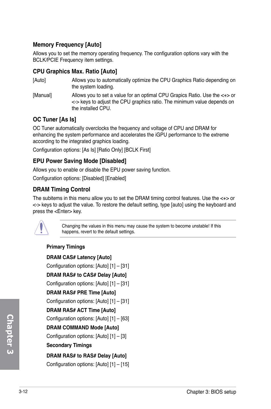 Chapter 3 | Asus GRYPHON Z87 User Manual | Page 80 / 168