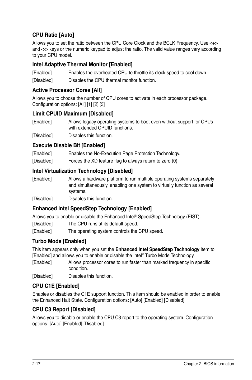 Asus P8Q67-M DO/USB3/TPM User Manual | Page 46 / 62
