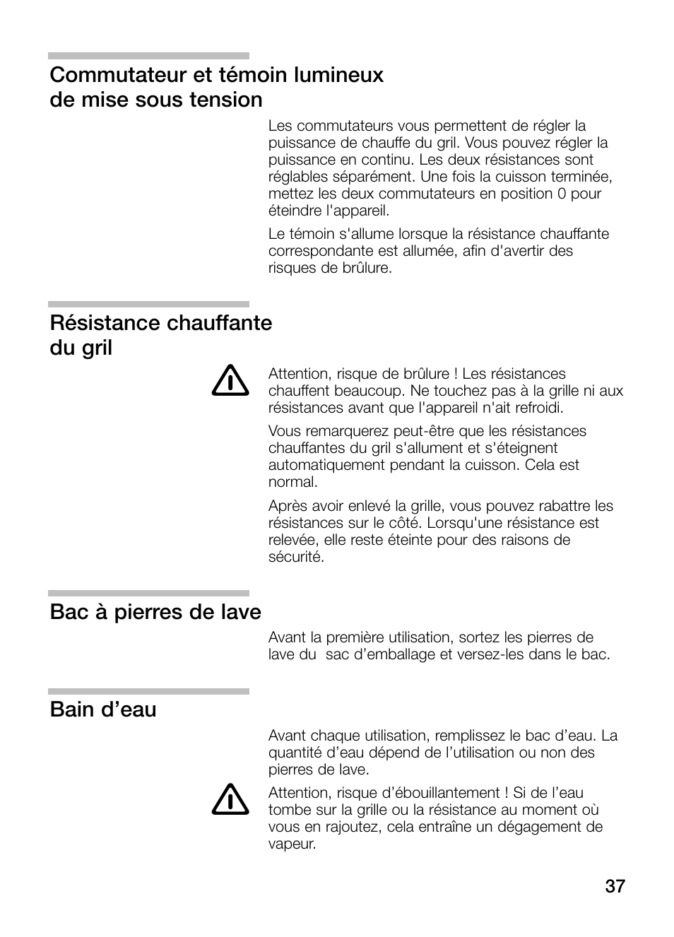 Neff N64K40N0 User Manual | Page 37 / 124