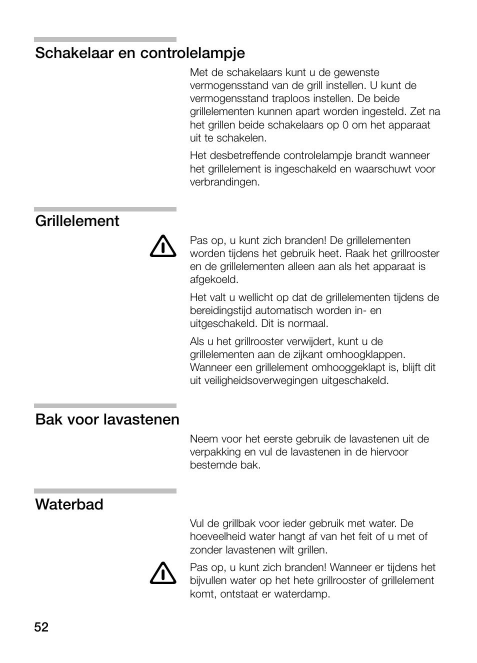 Neff N64K40N0 User Manual | Page 52 / 124
