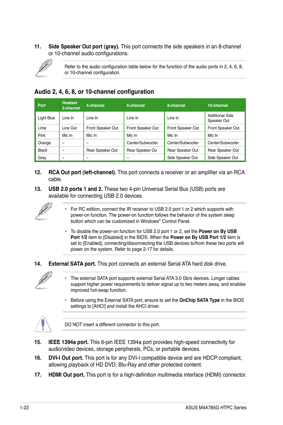 Asus M4A785G HTPC/RC User Manual | Page 34 / 72