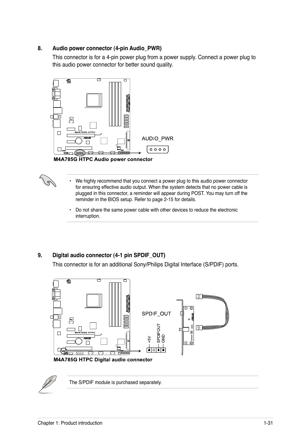 Asus M4A785G HTPC/RC User Manual | Page 43 / 72