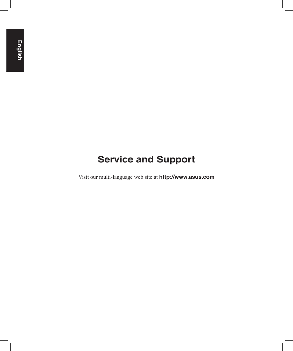 Service and support | Asus Asteio D22 User Manual | Page 2 / 252