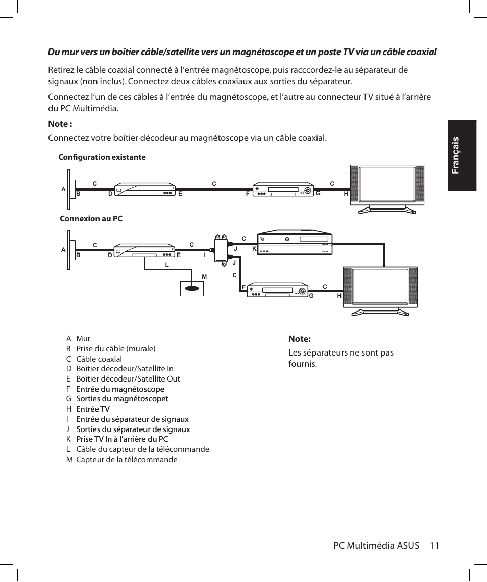 Français | Asus Asteio D22 User Manual | Page 59 / 252