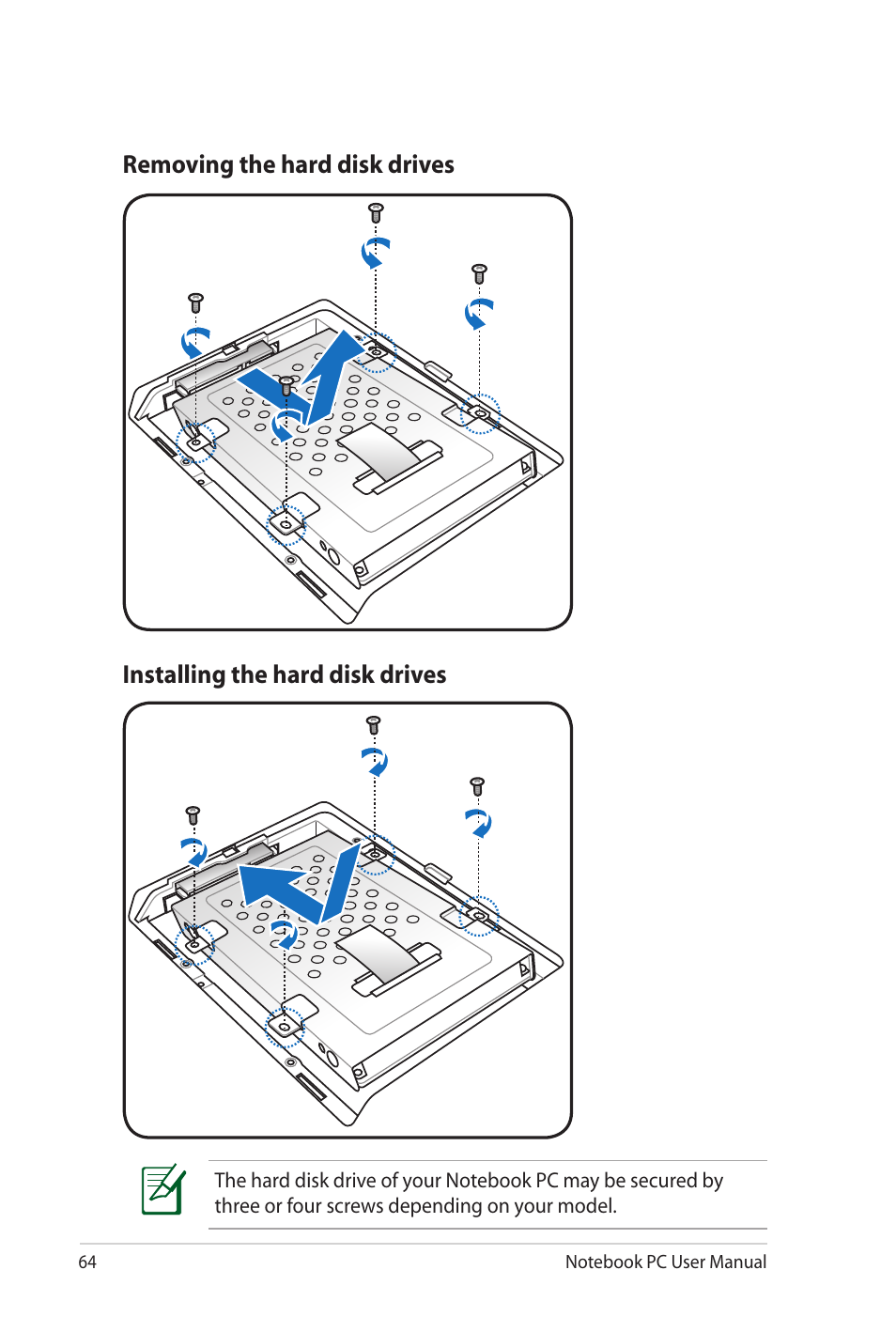 Asus U41JF User Manual | Page 64 / 112