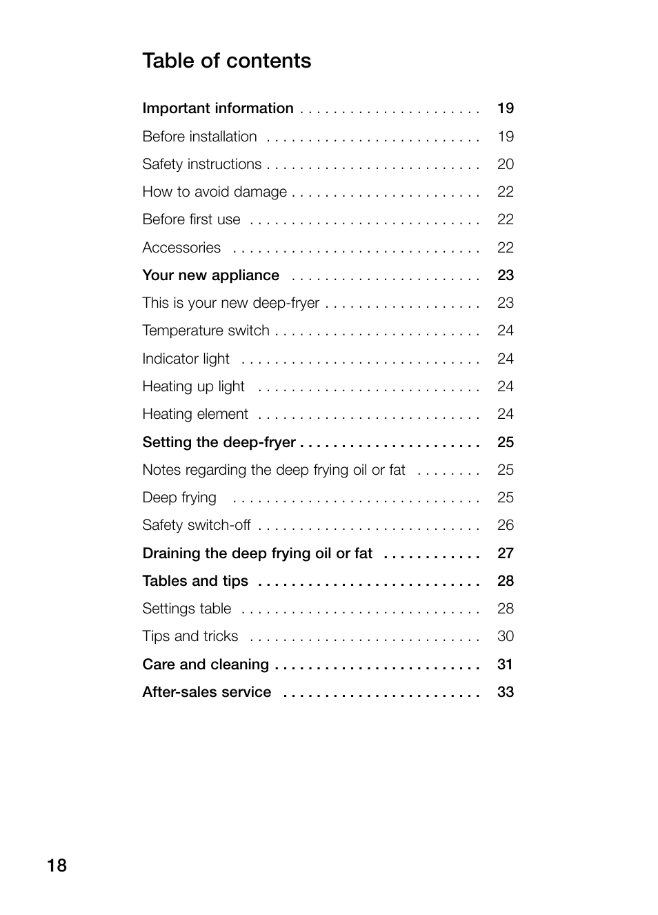 Neff N34K30N0 User Manual | Page 18 / 128