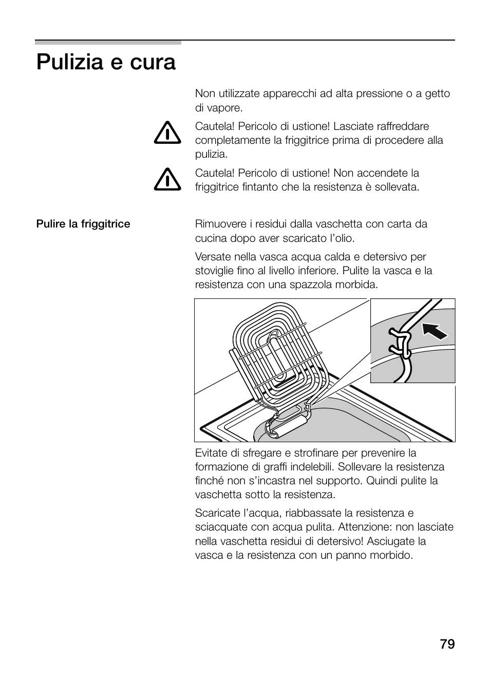 Pulizia e cura | Neff N34K30N0 User Manual | Page 79 / 128