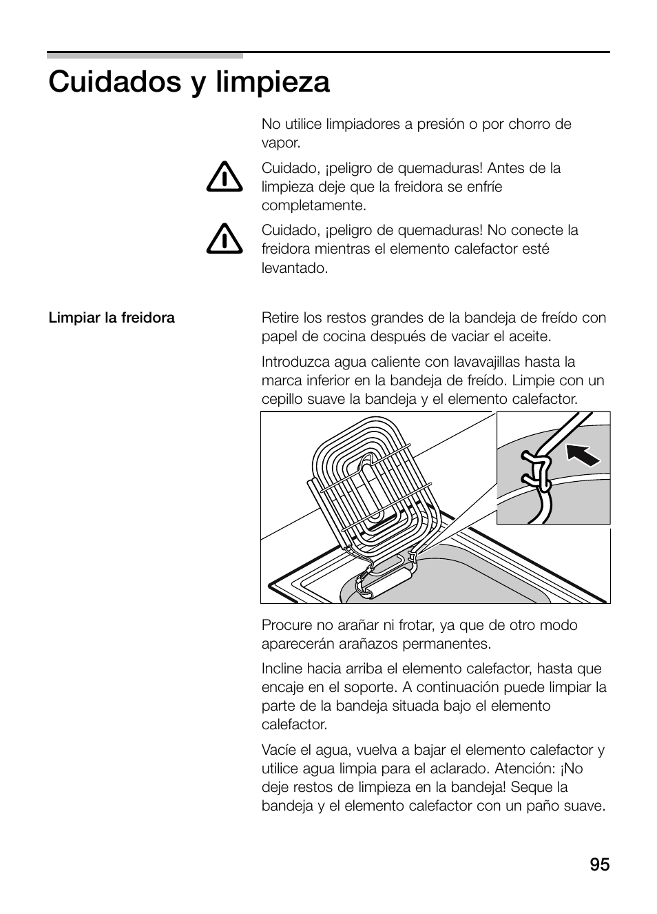 Cuidados y limpieza | Neff N34K30N0 User Manual | Page 95 / 128