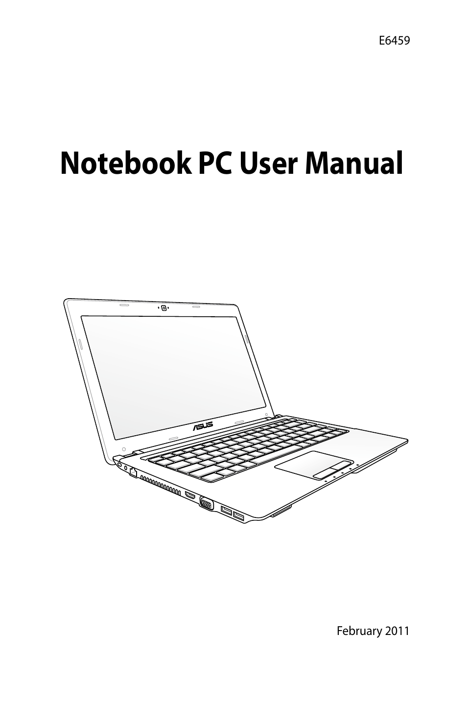 Asus X73BR User Manual | 112 pages