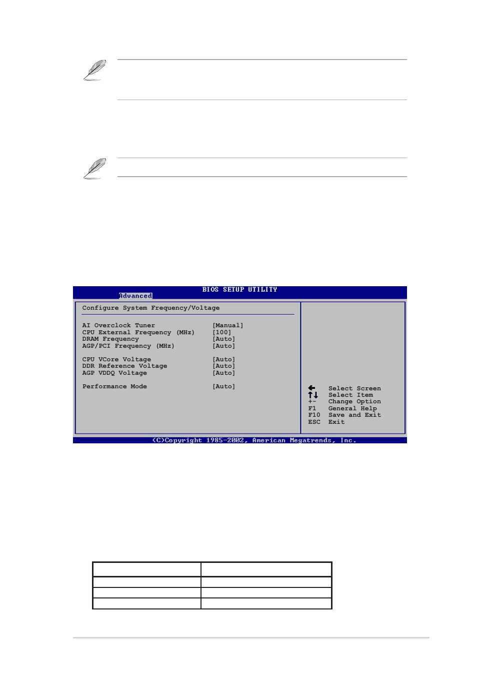 Cpu ratio [12, Performance mode [auto, Cpu external frequency (mhz) [xxx | Asus P4P800S User Manual | Page 55 / 82