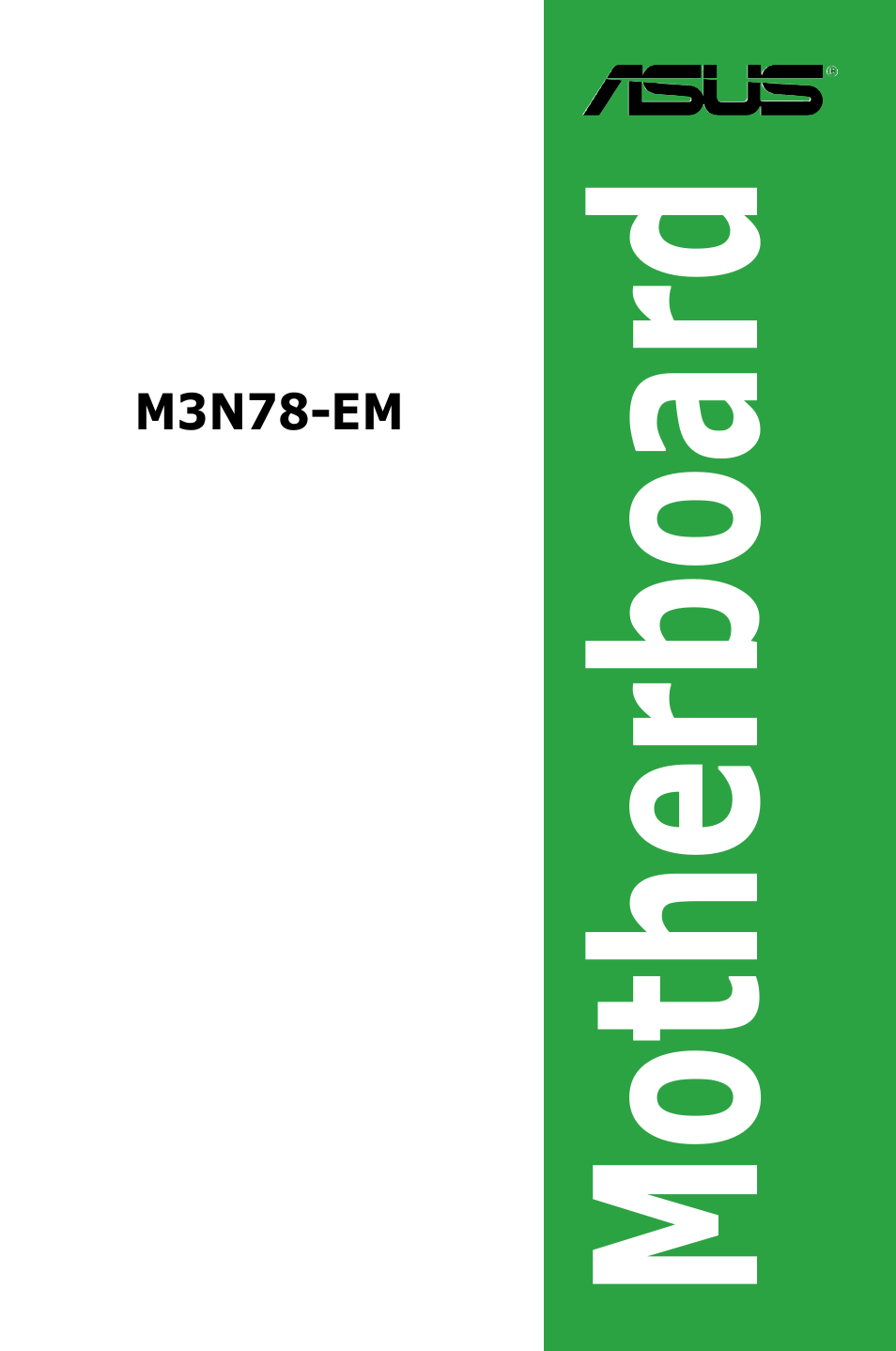 Asus M3N78-EM User Manual | 114 pages