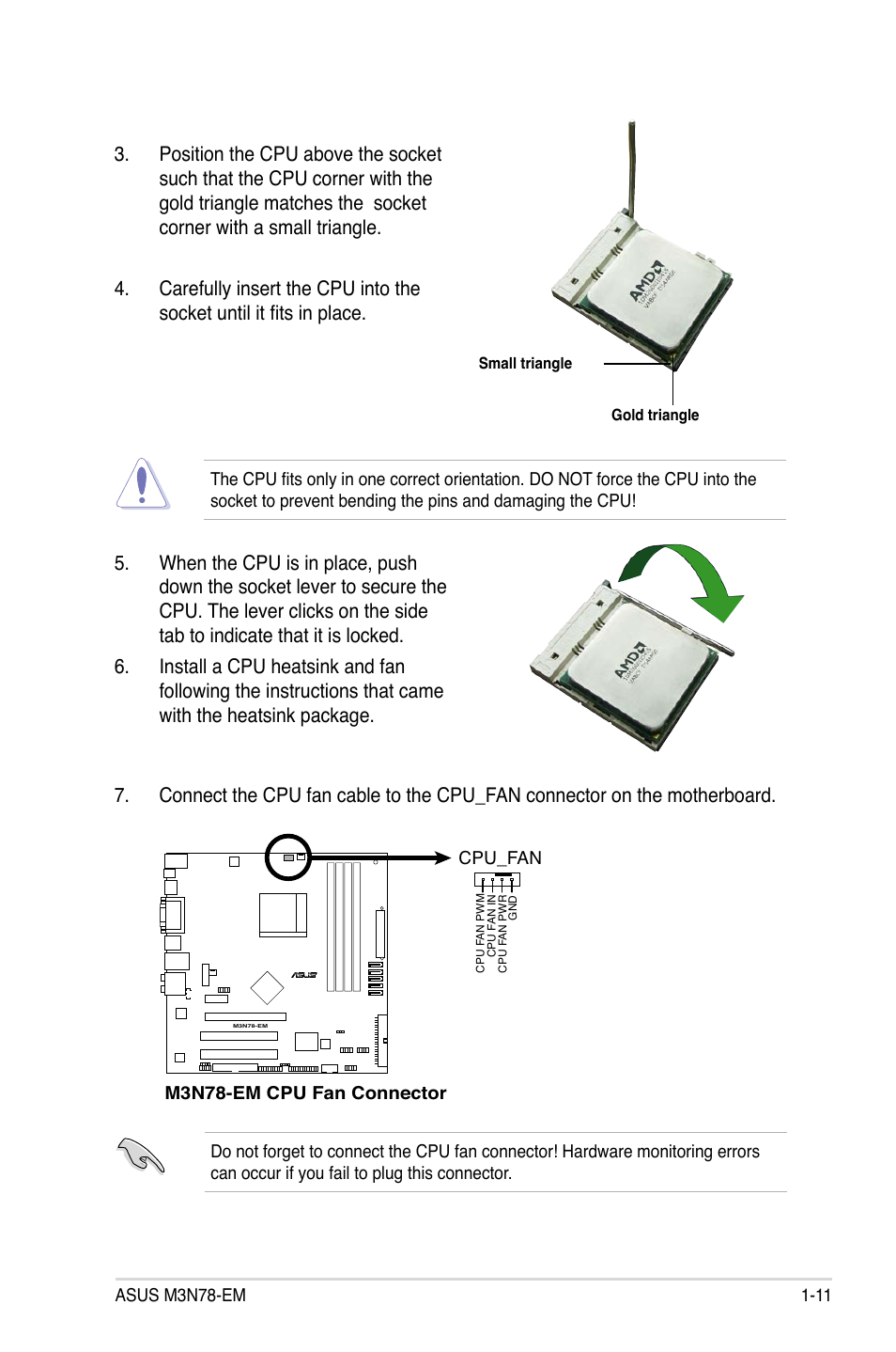 Asus M3N78-EM User Manual | Page 23 / 114