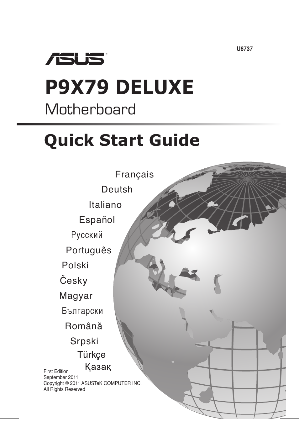 Asus P9X79 DELUXE User Manual | 14 pages