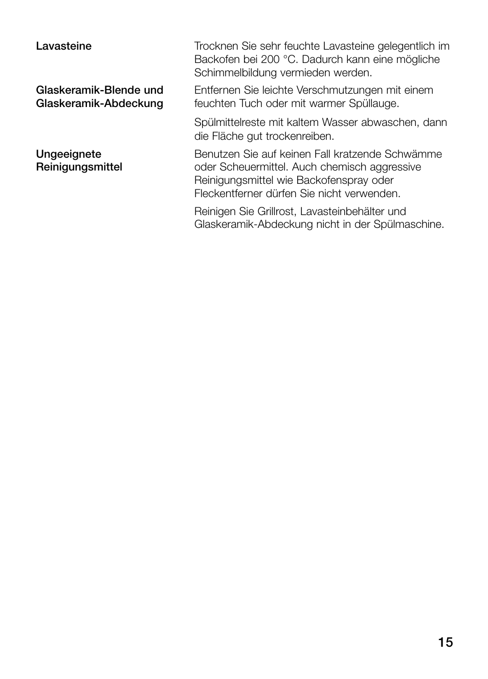 Neff N64K30N0 User Manual | Page 15 / 136