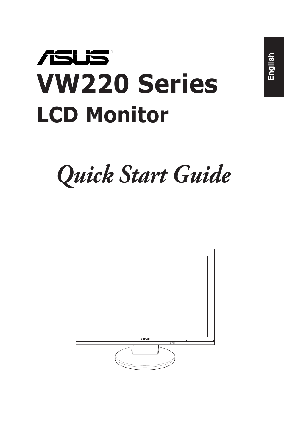 Asus VW220T User Manual | 4 pages