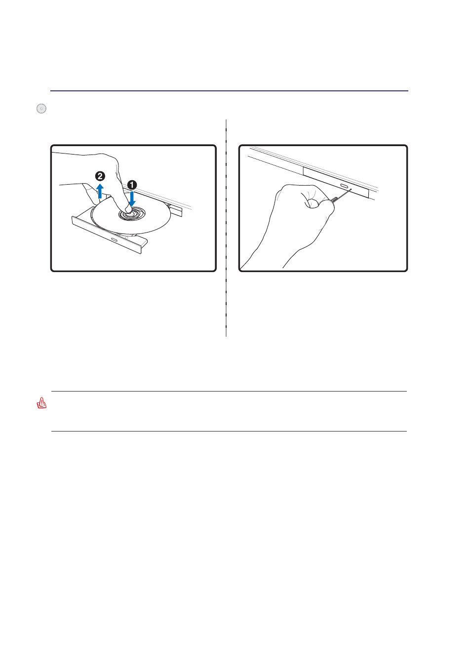 Optical drive (cont’) | Asus U5F User Manual | Page 40 / 71