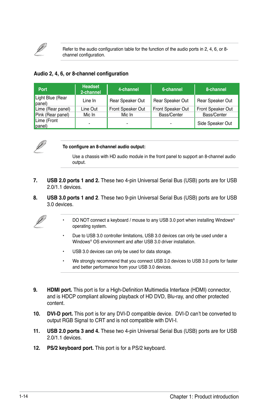 Asus B75M-PLUS User Manual | Page 22 / 69