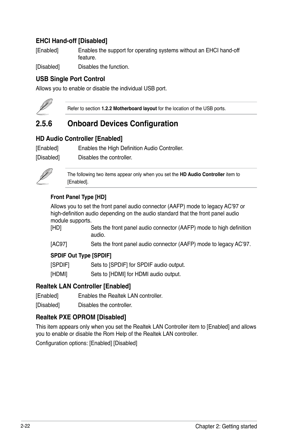 6 onboard devices configuration | Asus B75M-PLUS User Manual | Page 52 / 69