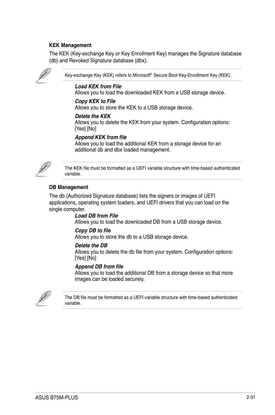 Asus B75M-PLUS User Manual | Page 61 / 69