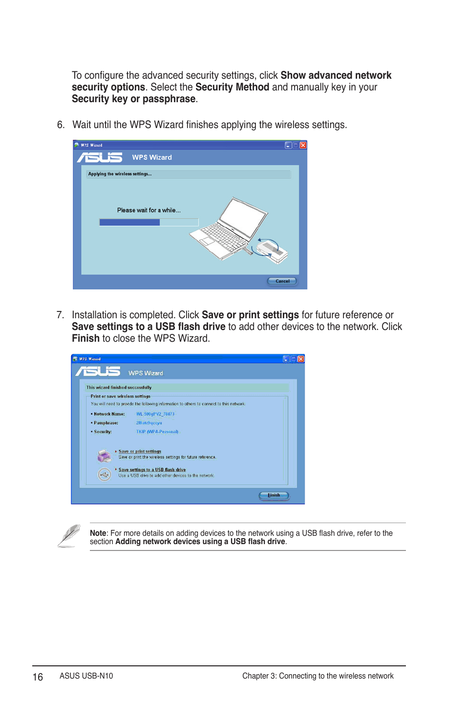 Asus USB-N10 User Manual | Page 16 / 46