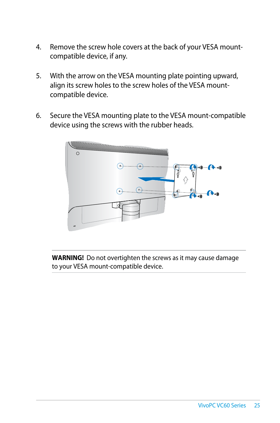 Asus VC60V User Manual | Page 25 / 38