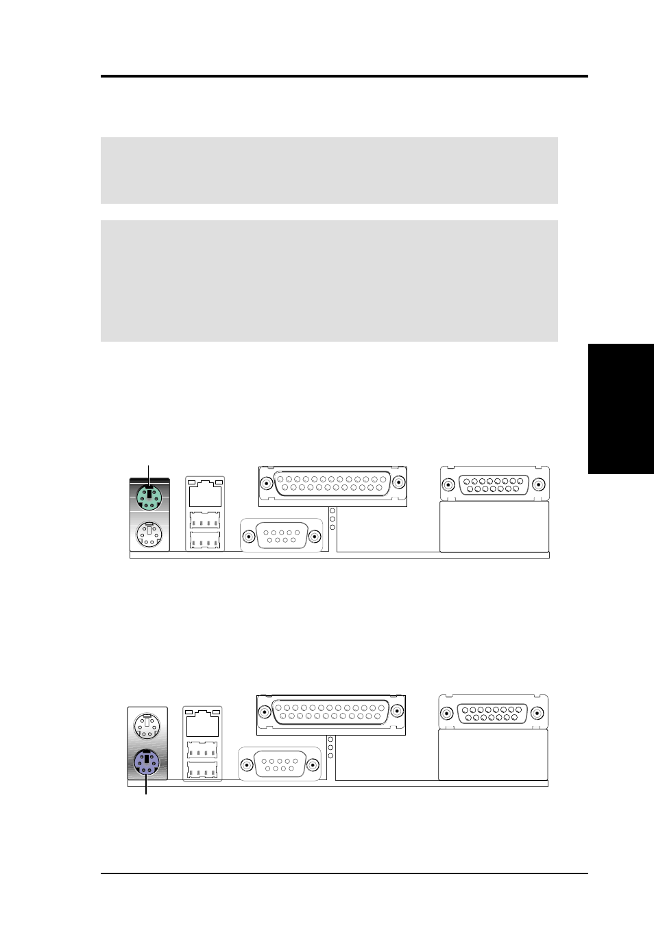 Hardware setup, 8 connectors, 1 external connectors | Asus A7N266-C User Manual | Page 33 / 102