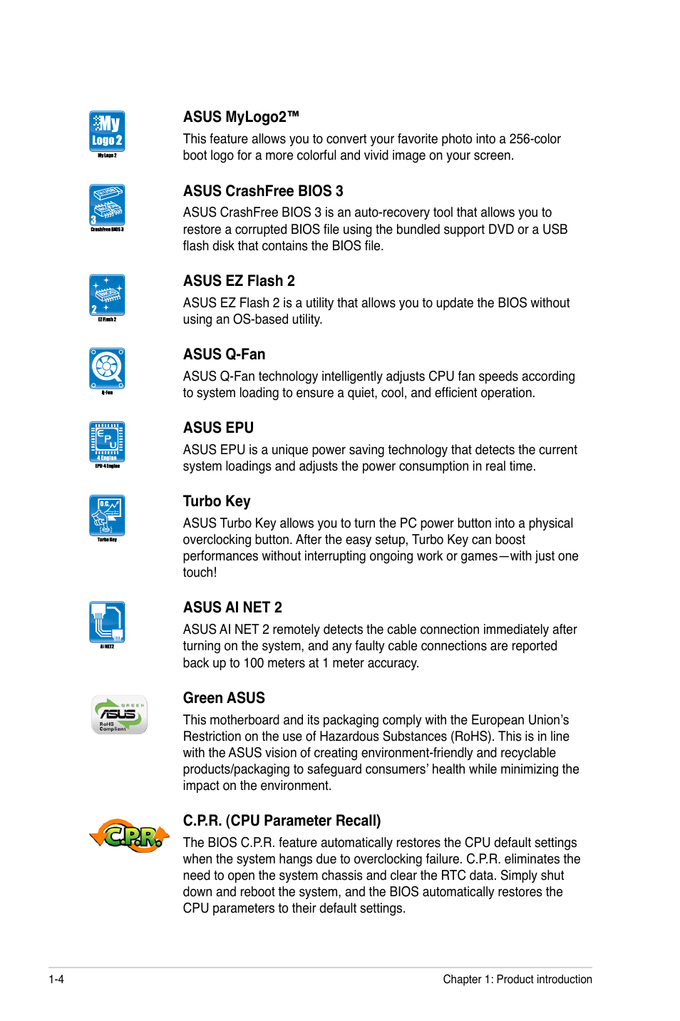 Asus M4N78-VM User Manual | Page 16 / 64