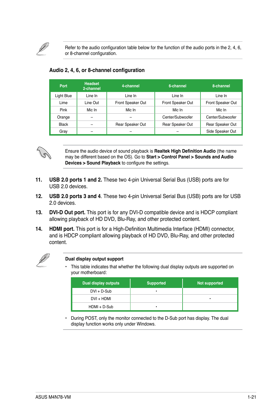 Asus M4N78-VM User Manual | Page 33 / 64