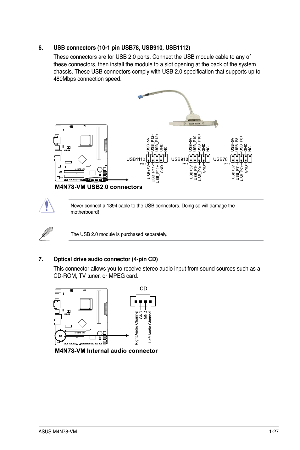 Asus M4N78-VM User Manual | Page 39 / 64