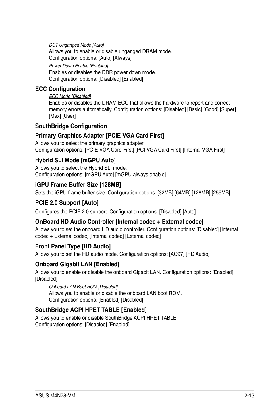 Asus M4N78-VM User Manual | Page 55 / 64