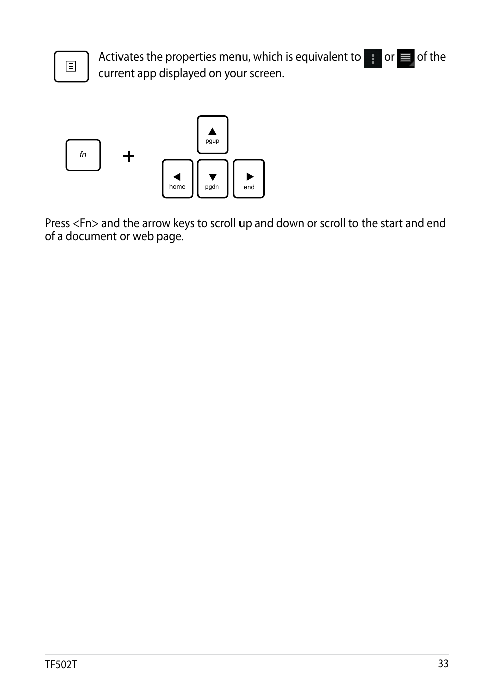 Asus Transformer Pad TF502T User Manual | Page 33 / 84