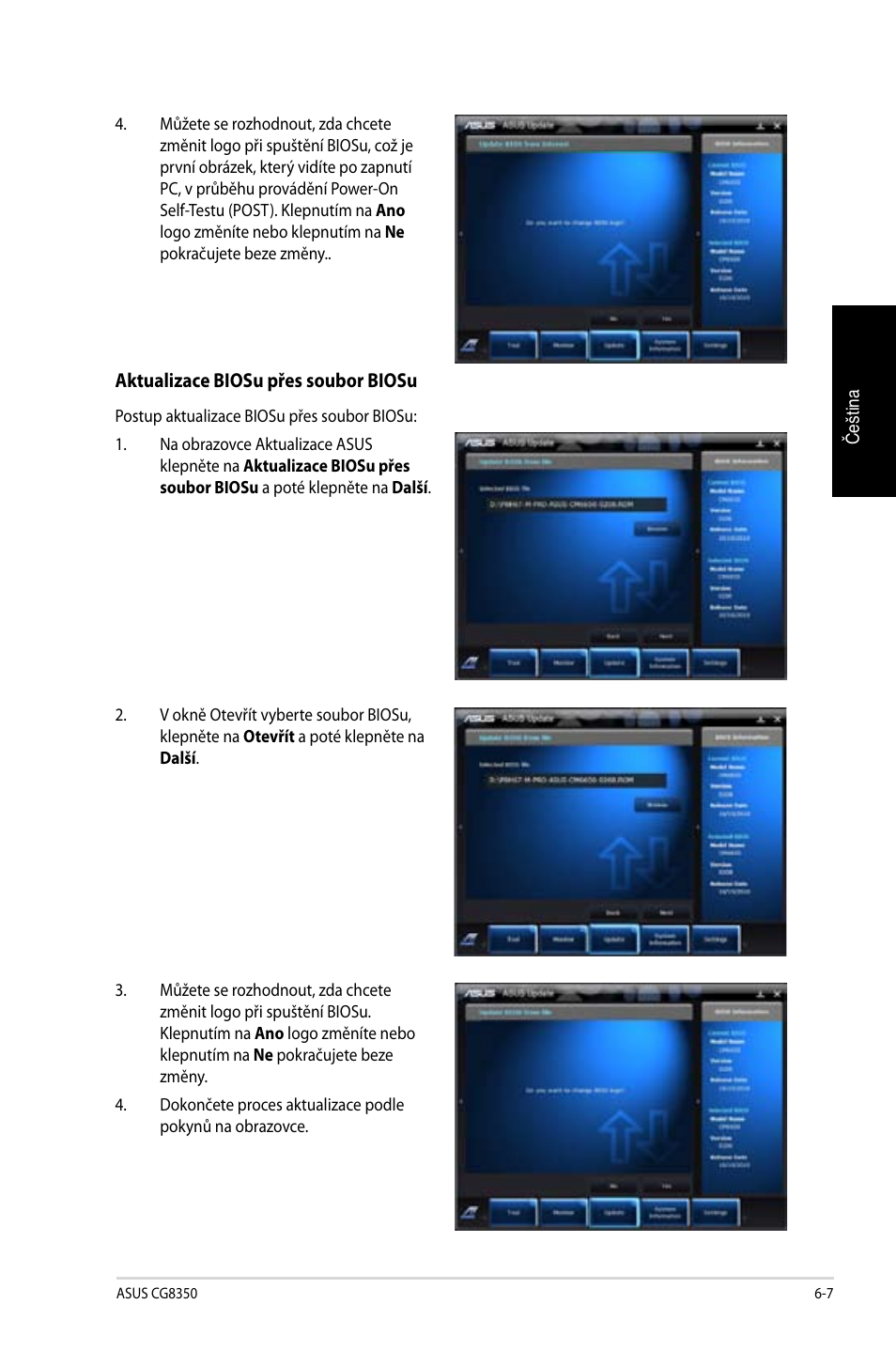 Asus CG8350 User Manual | Page 131 / 384