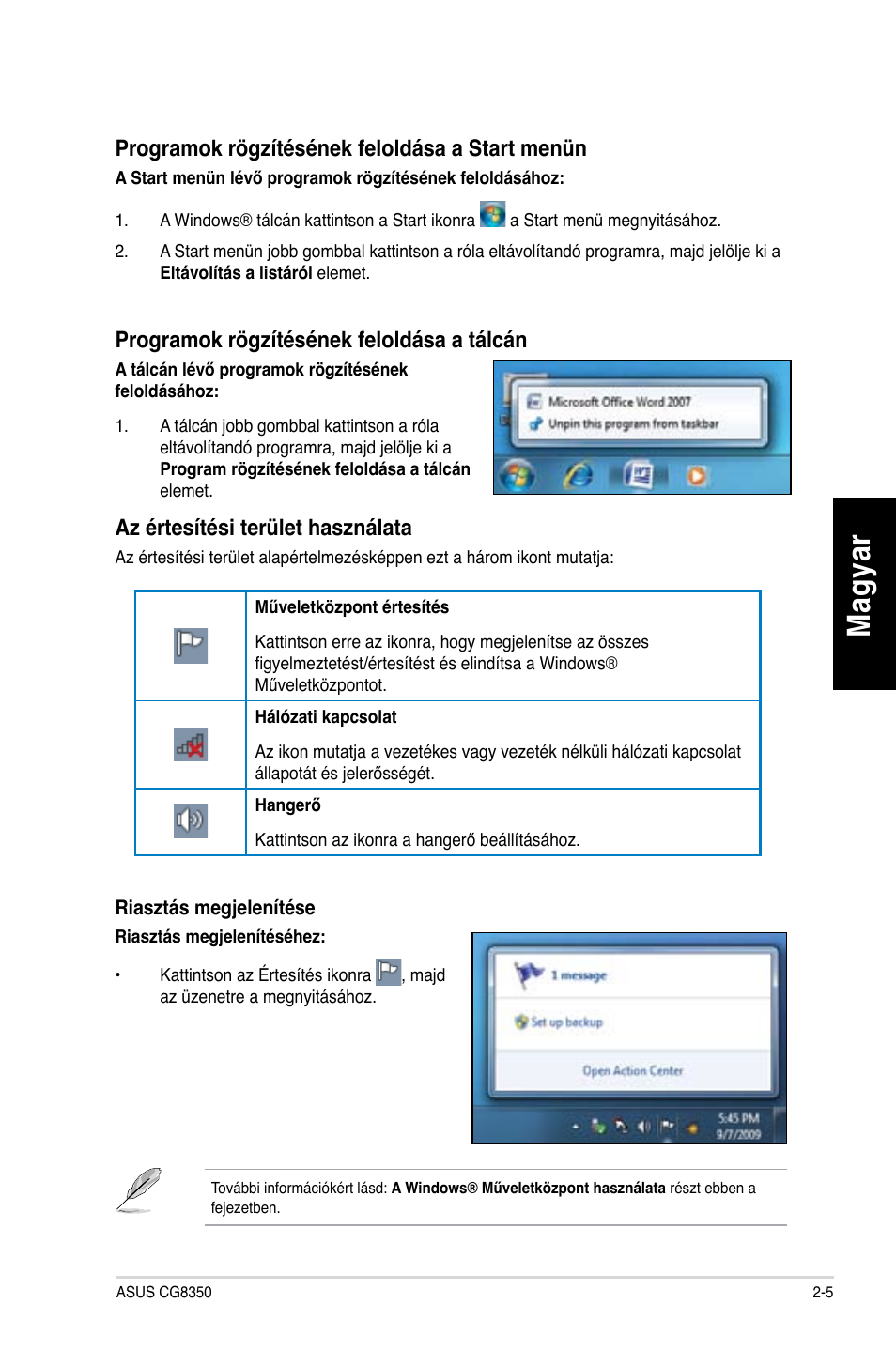 Mag ya r m ag ya r | Asus CG8350 User Manual | Page 175 / 384