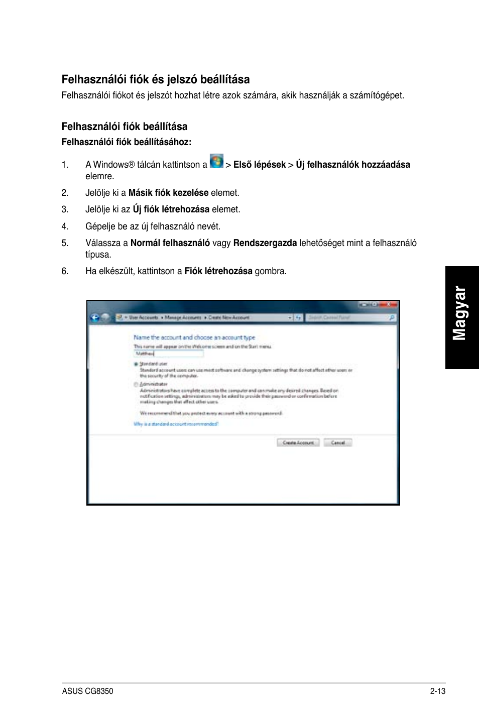 Mag ya r m ag ya r | Asus CG8350 User Manual | Page 183 / 384