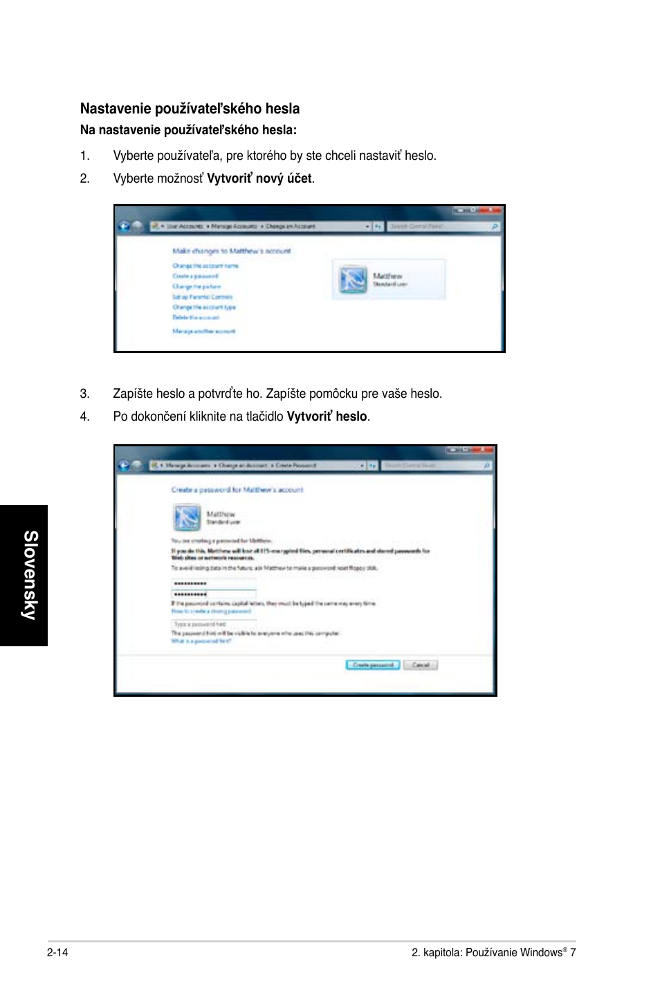 Slovensky | Asus CG8350 User Manual | Page 260 / 384