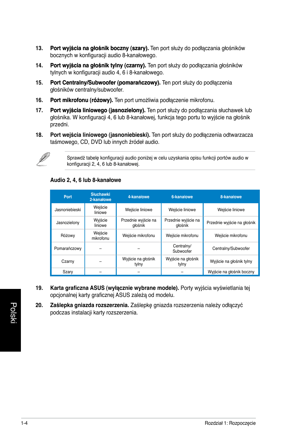 Polski | Asus CG8350 User Manual | Page 318 / 384