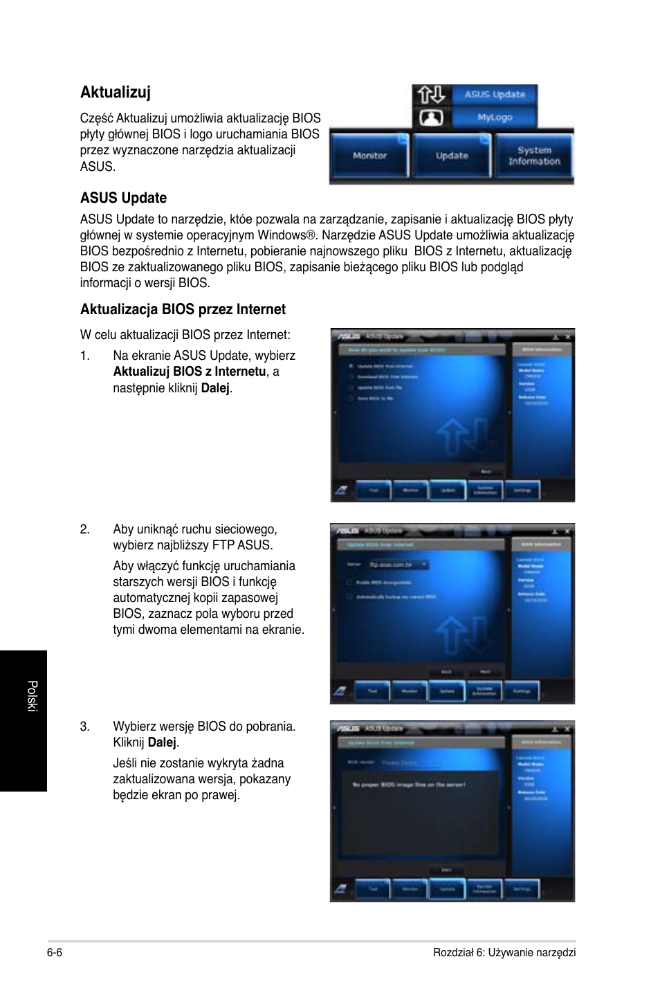 Aktualizuj | Asus CG8350 User Manual | Page 362 / 384