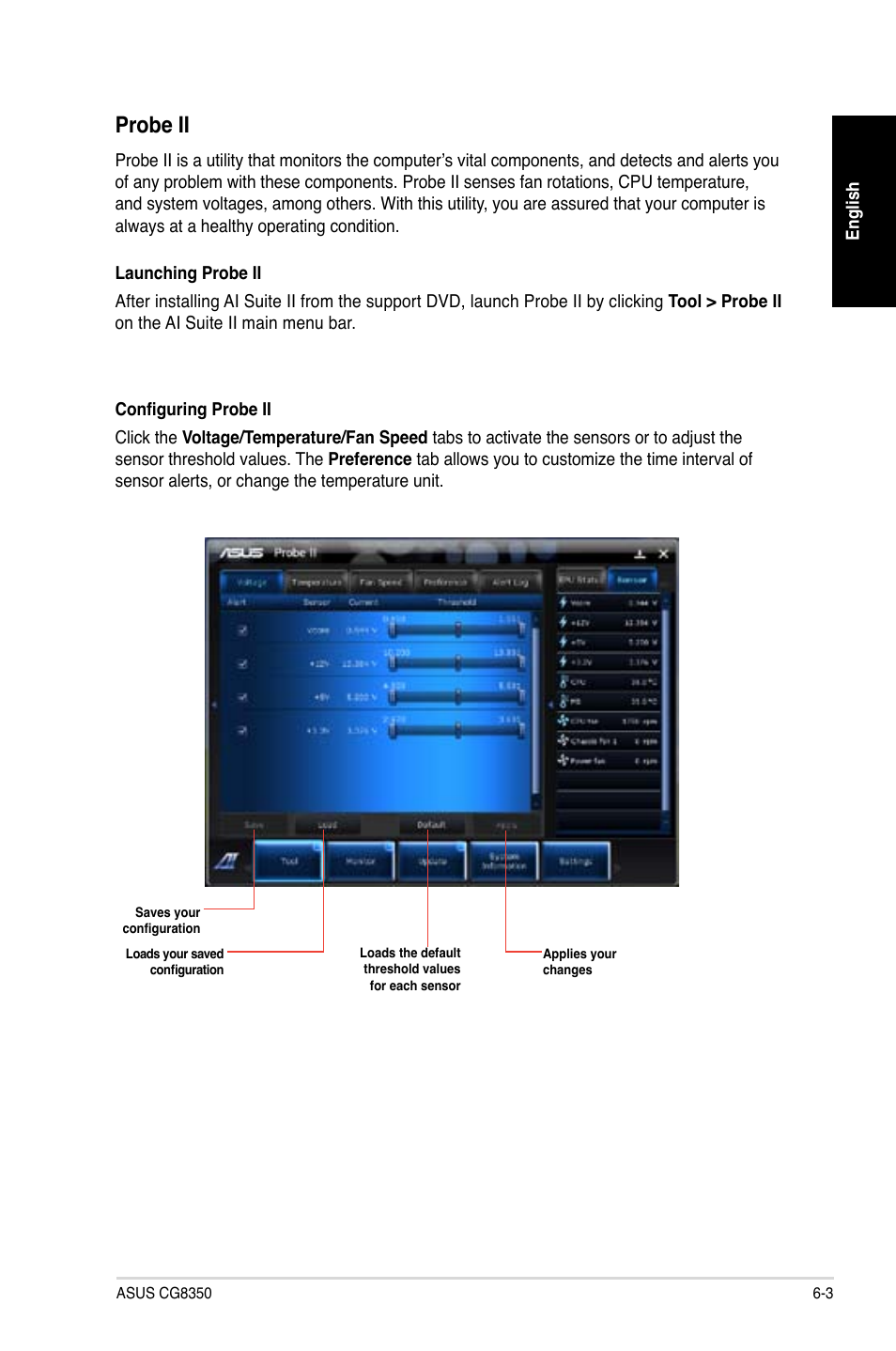 Probe ii | Asus CG8350 User Manual | Page 51 / 384