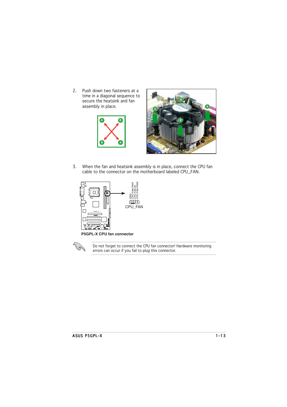 Asus P5GPL-X User Manual | Page 25 / 94