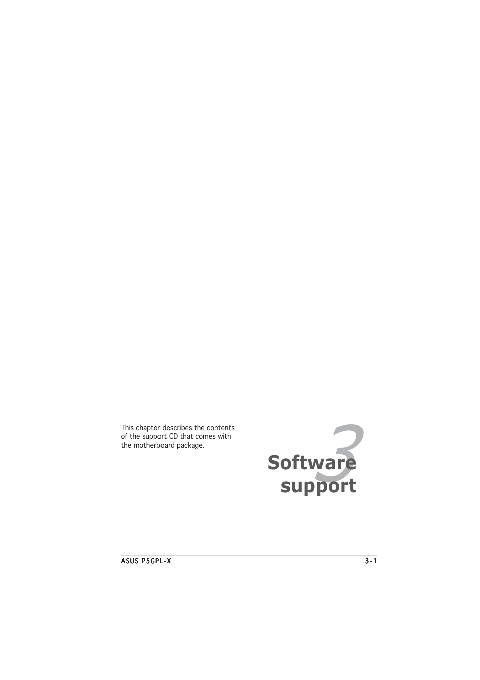 Software support | Asus P5GPL-X User Manual | Page 85 / 94