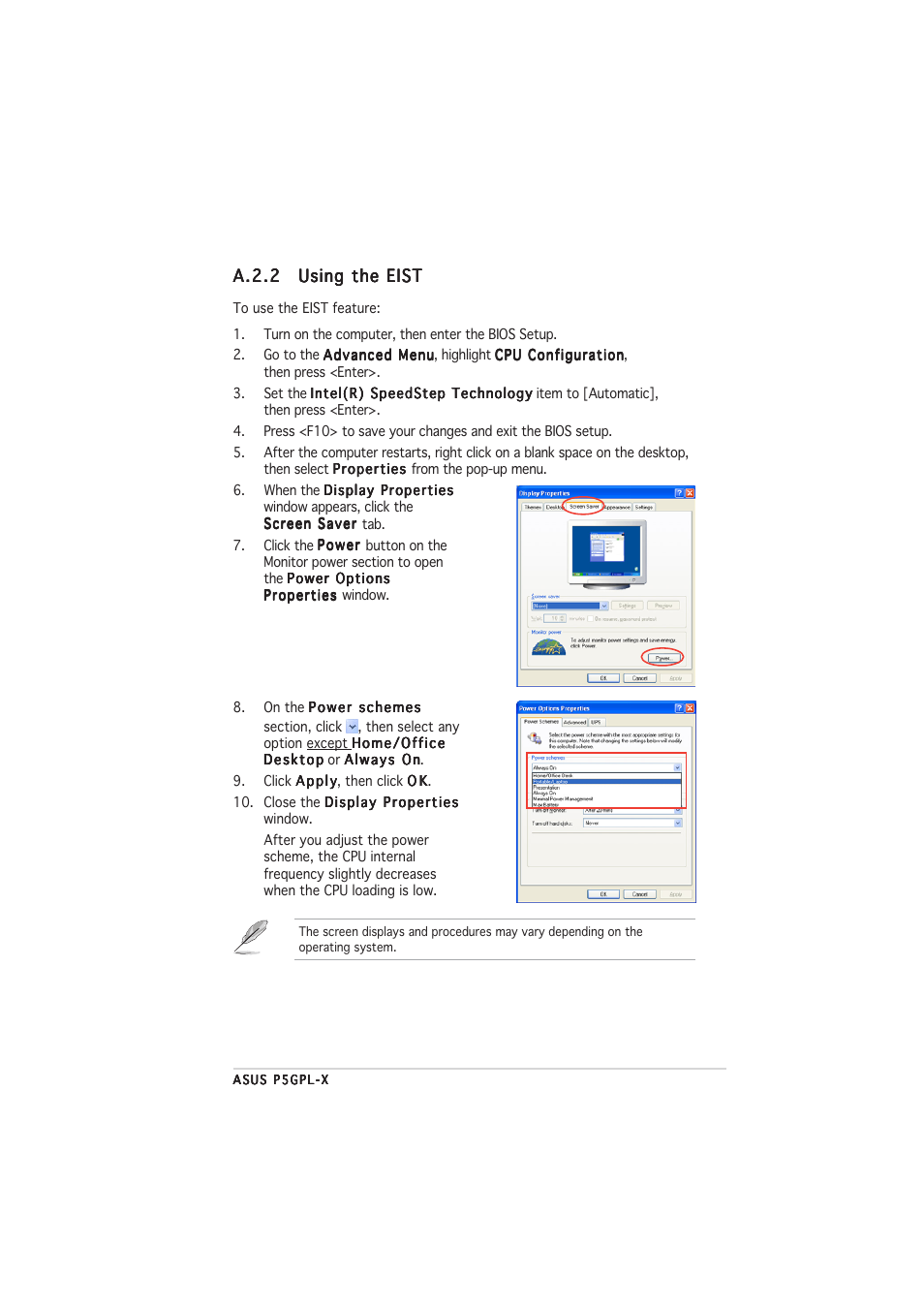 Asus P5GPL-X User Manual | Page 93 / 94