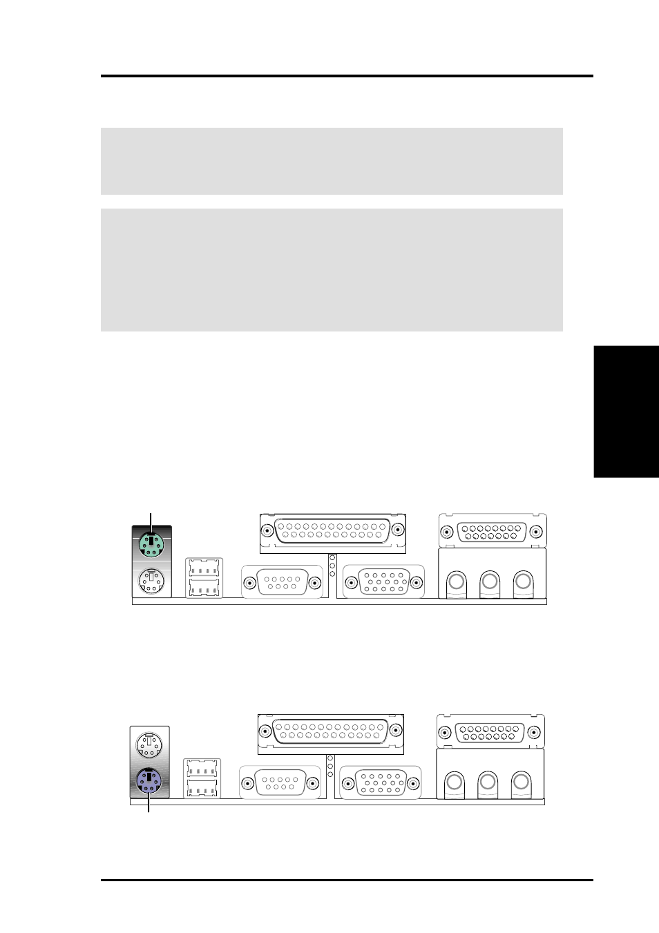 Hardware setup, 8 external connectors | Asus MEW-RM User Manual | Page 31 / 128