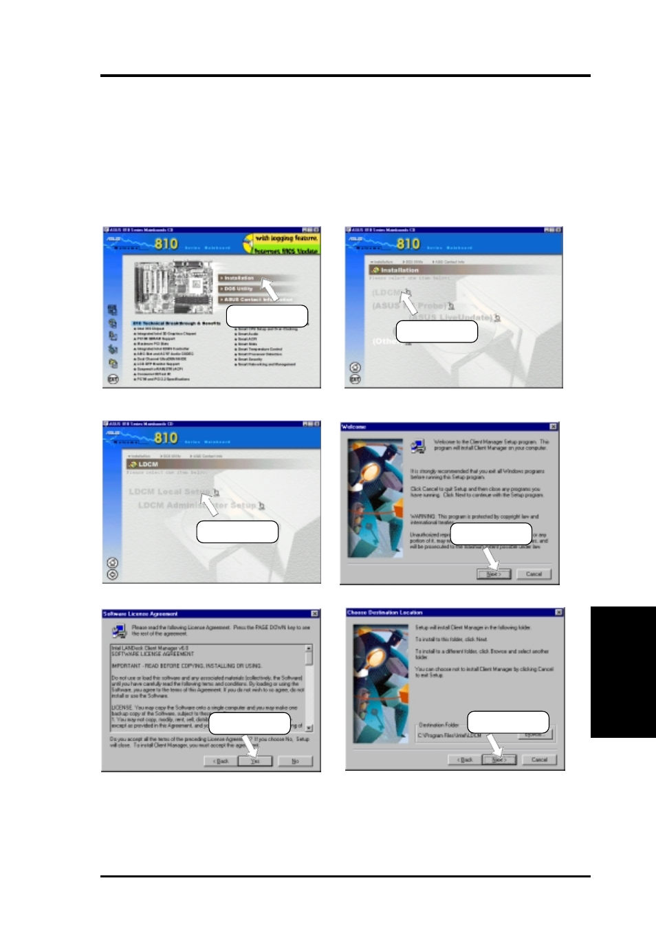 Software setup, 4 ldcm local setup | Asus MEW-RM User Manual | Page 81 / 128
