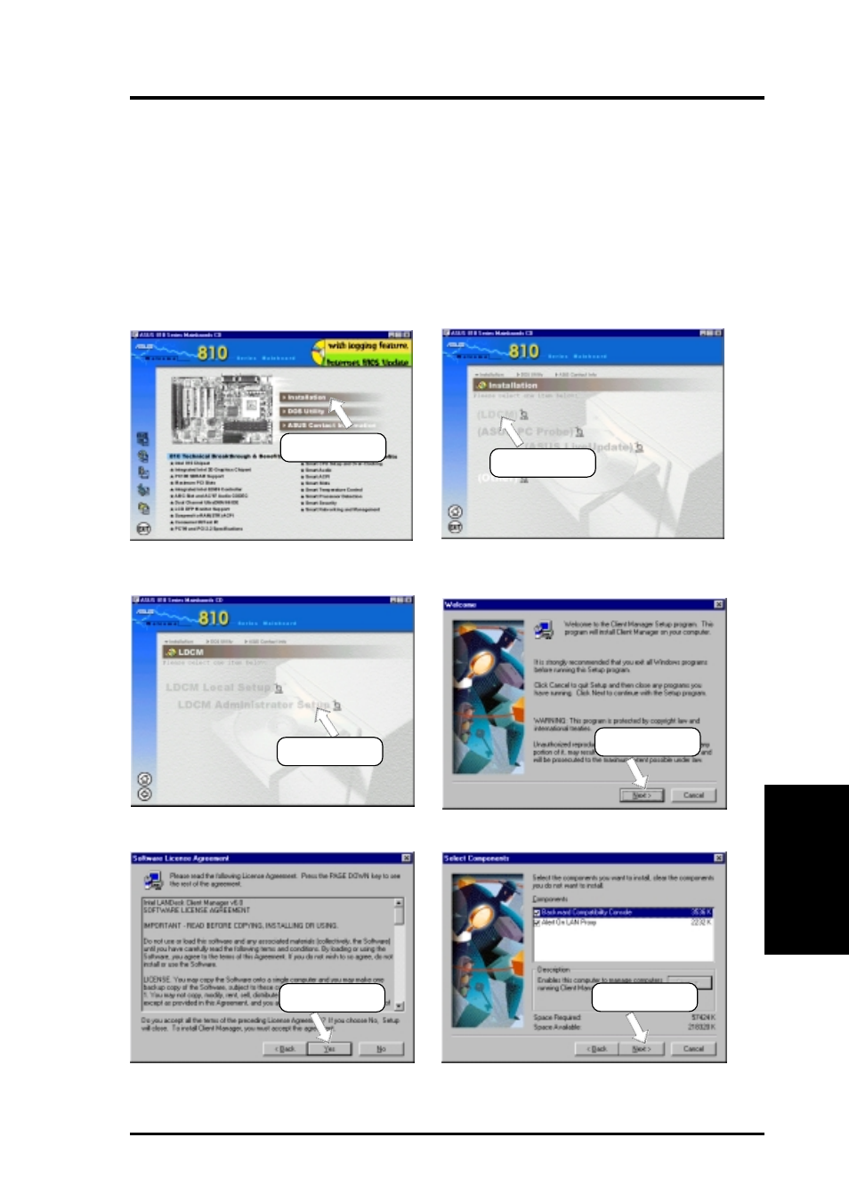 Software setup, 5 ldcm administrator setup | Asus MEW-RM User Manual | Page 83 / 128