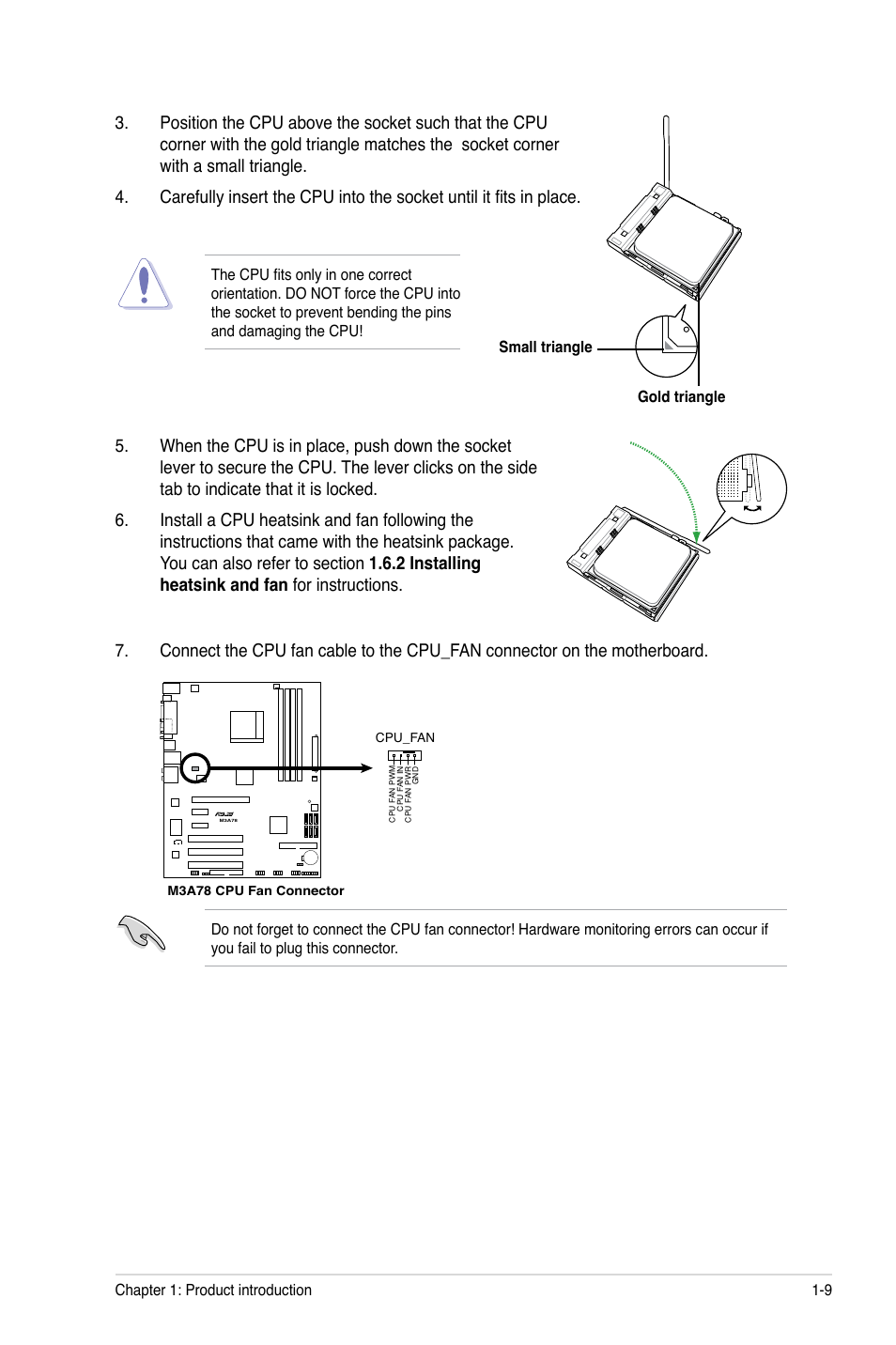 Asus M3A78 User Manual | Page 19 / 58