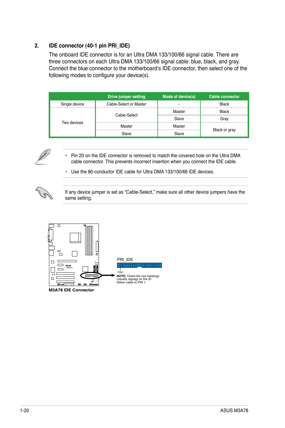 Asus M3A78 User Manual | Page 30 / 58
