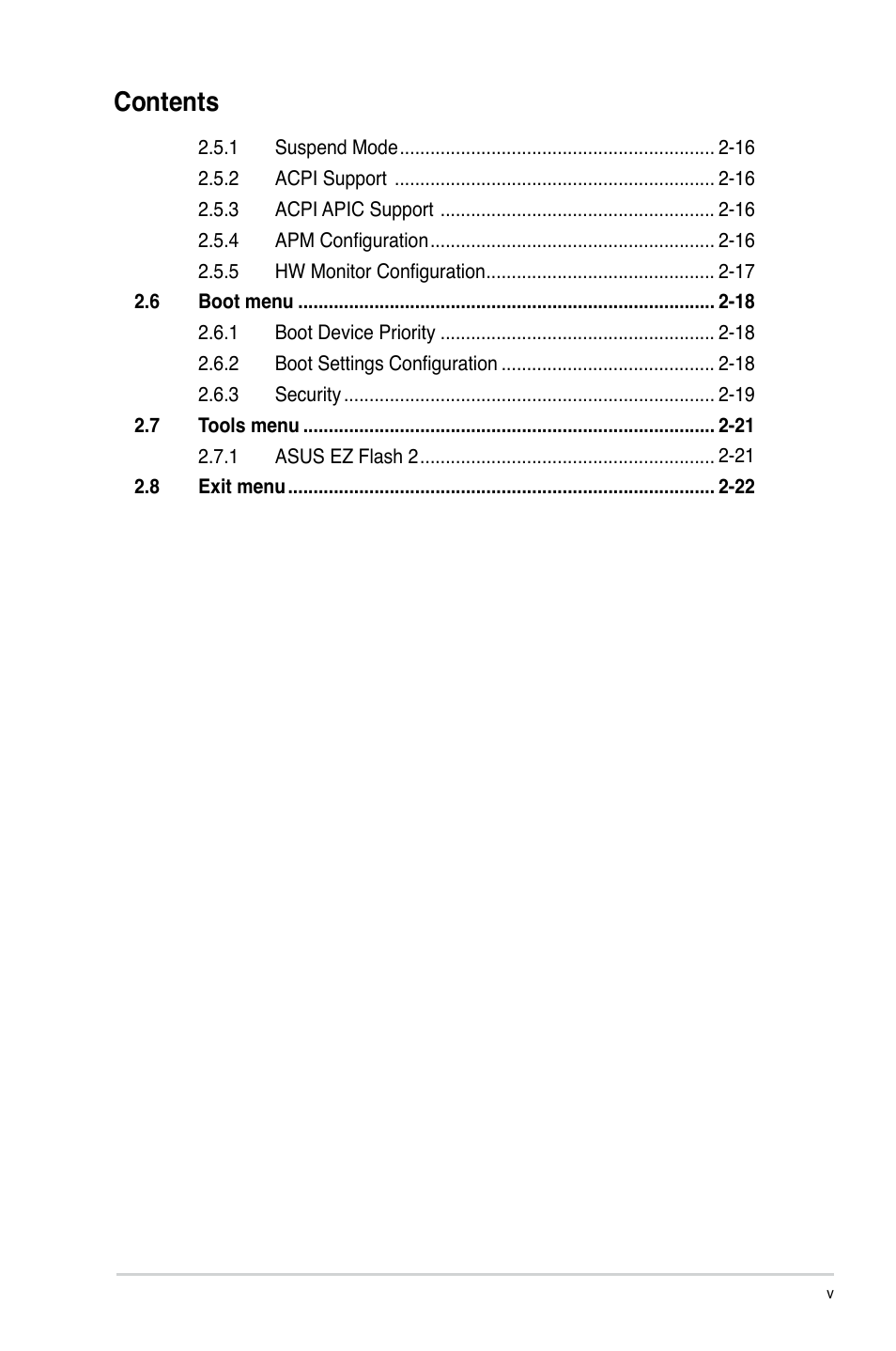 Asus M3A78 User Manual | Page 5 / 58