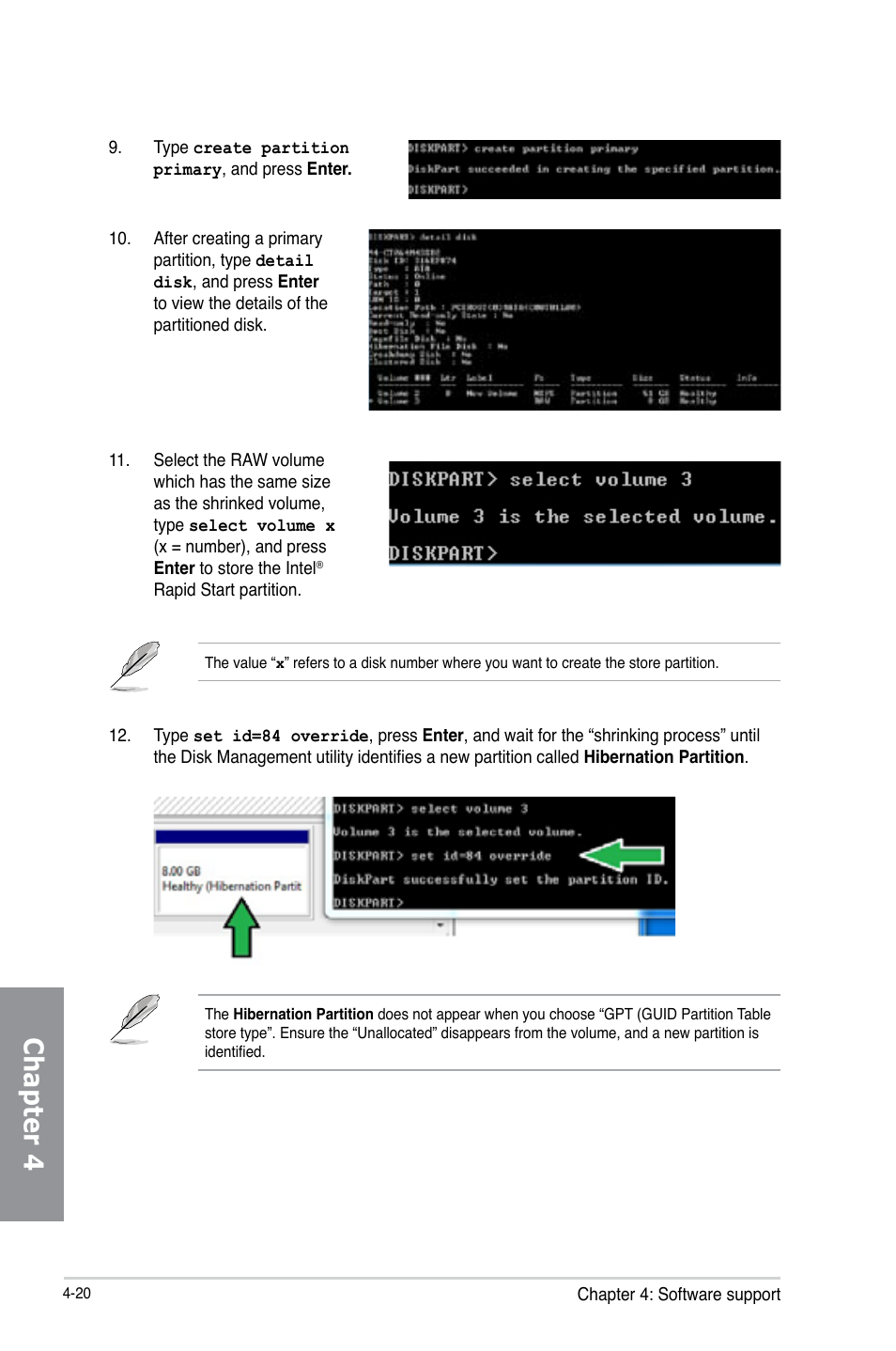 Chapter 4 | Asus P8B75-V User Manual | Page 116 / 136